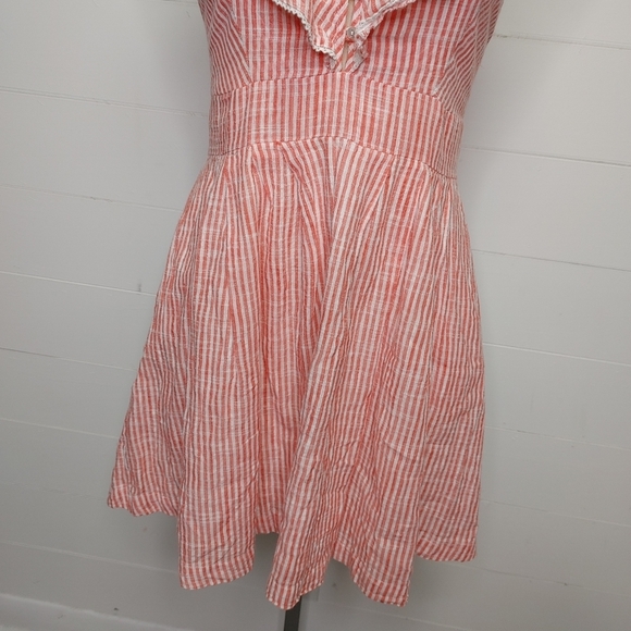 Free People Heartlines striped mini dress S - Picture 5 of 14